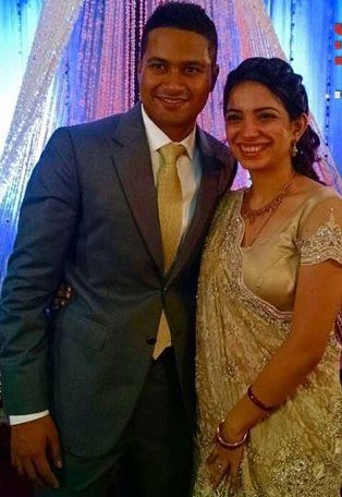 Aditya Tare With Wife