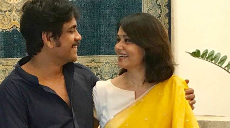 Akkineni Nagarjuna With Amala Akkineni