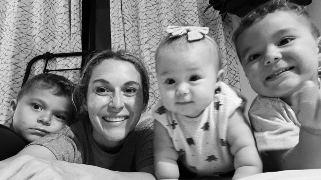 Alexa Vega With Her Children