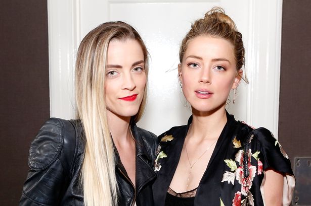 Amber Heard With Her Sister