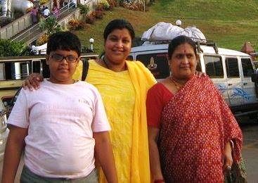 Ambika Ranjankar With Her Mother