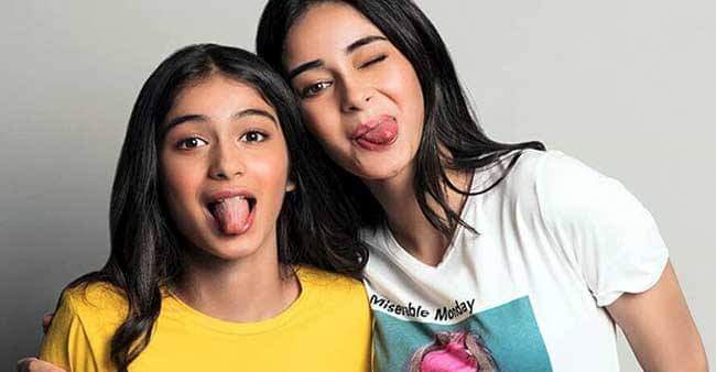 Ananya Panday With Her Sister