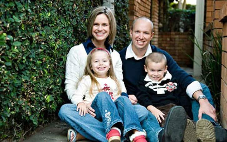 Andrea Barber With Her Family