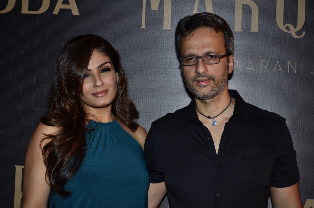 Raveena Tandon With Anil Thadani 