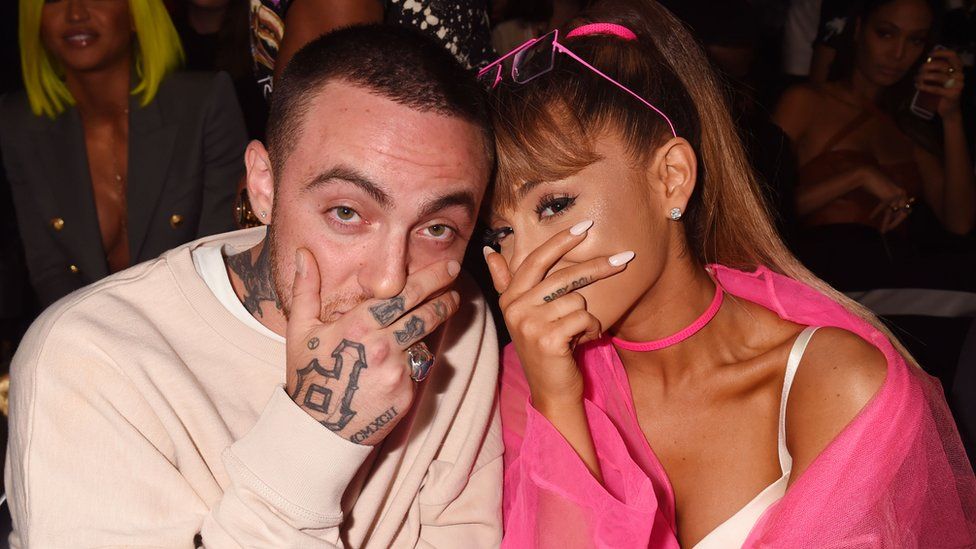 Ariana Grande With Mac Miller