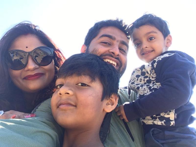 Arijit Singh With His Children's