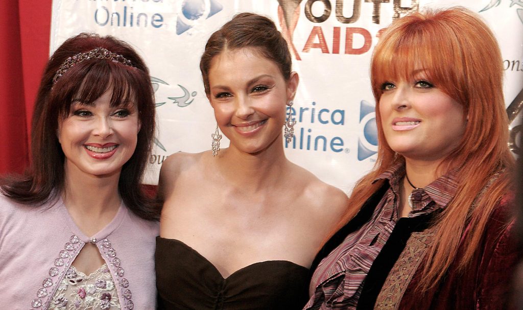 Ashley Judd With Her Sister