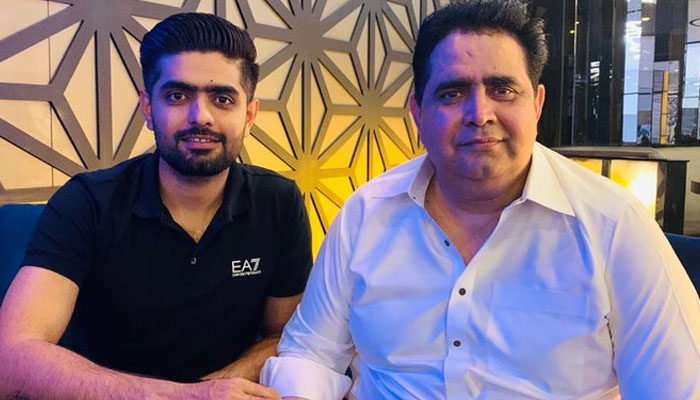 Babar Azam With His Father