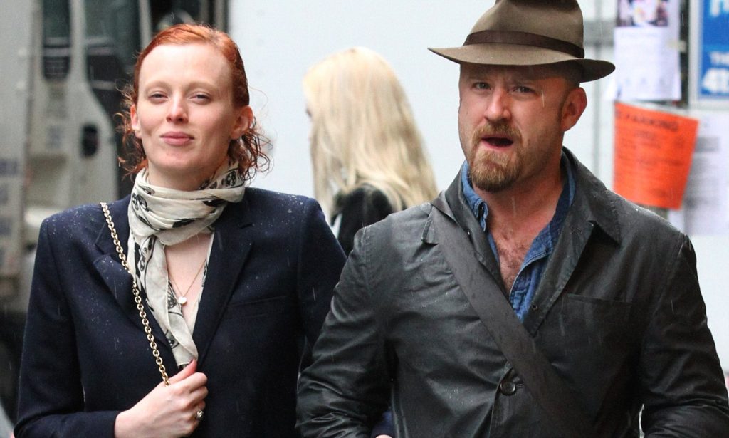 Ben Foster With Karen Elson