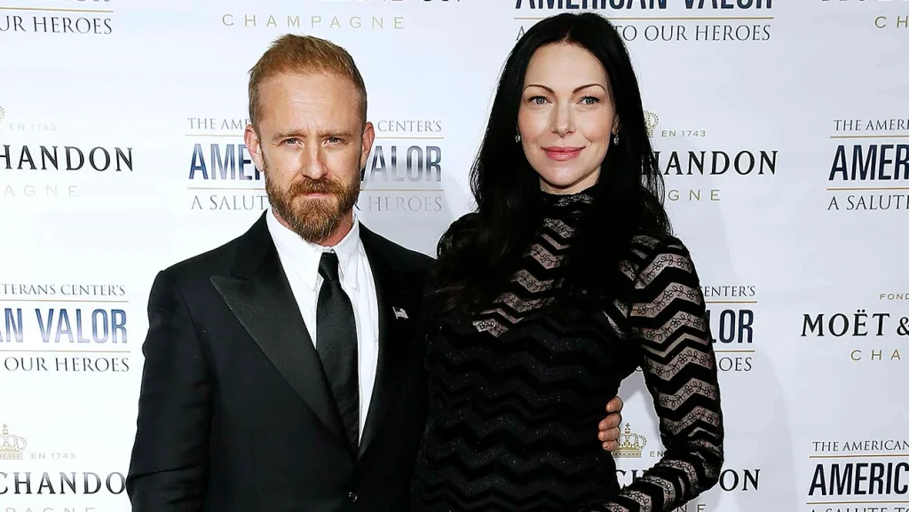 Ben Foster With Laura Prepon