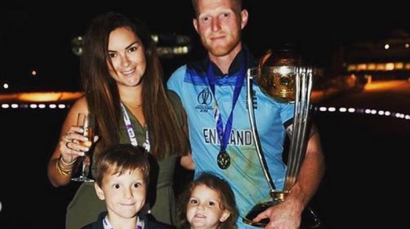 Ben Stokes With Family