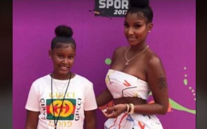 Bernice Burgos With Her Daughter