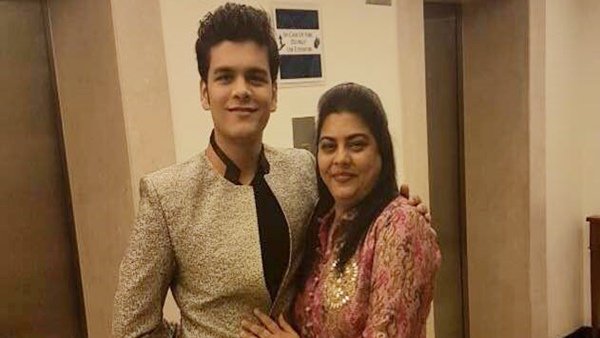 Bhavya Gandhi With His Mother