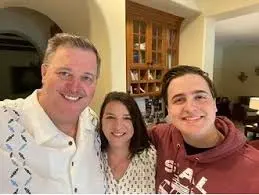 Billy Gardell With His Son