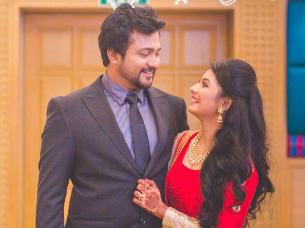 Bobby Simha With Reshmi Menon