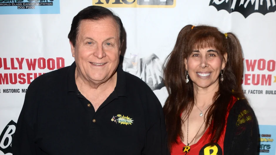 Burt Ward With Tracy Posner