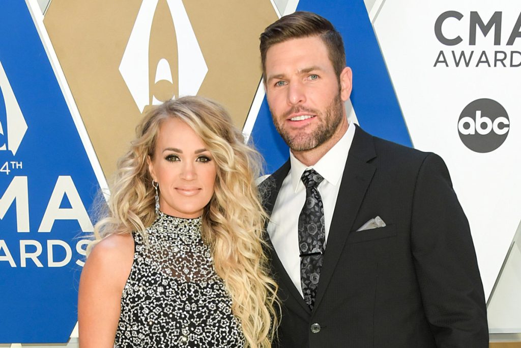 Carrie Underwood With Mike Fisher