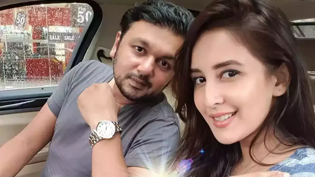 Chahat Khanna With Farhan Mirza