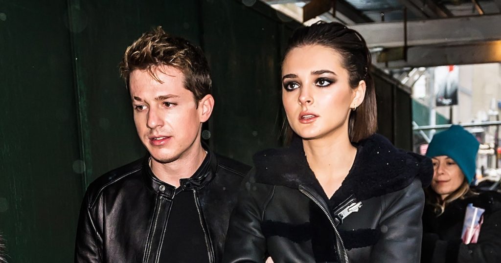 Charlie Puth With Charlotte Lawrence