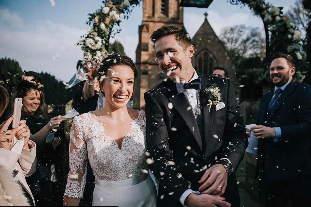 Chris Woakes With Amie Louise Woakes1 1