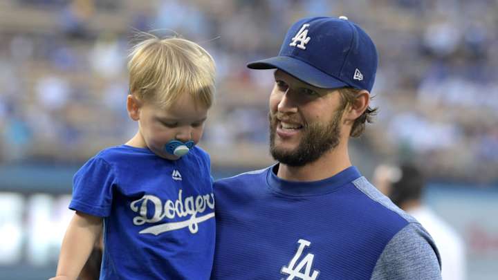 Clayton Kershaw Biography, Height, Weight, Age, Stats, Wife, Salary, Net Worth & More Clayton Kershaw With His Son