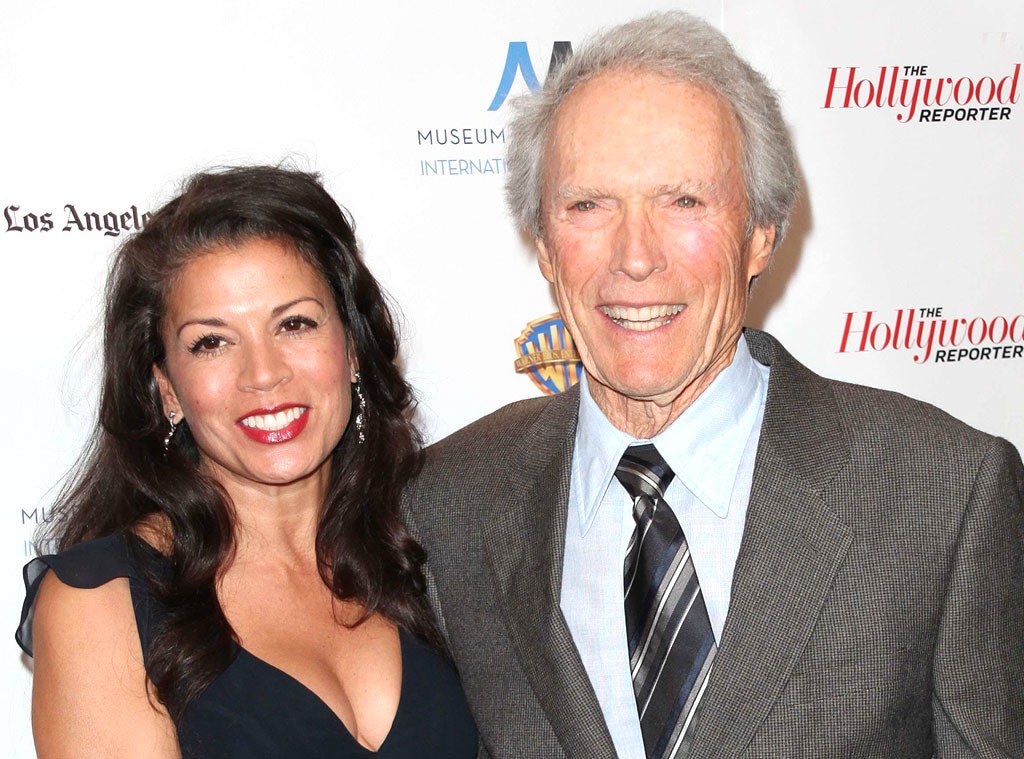 Clint Eastwood With Dina Eastwood