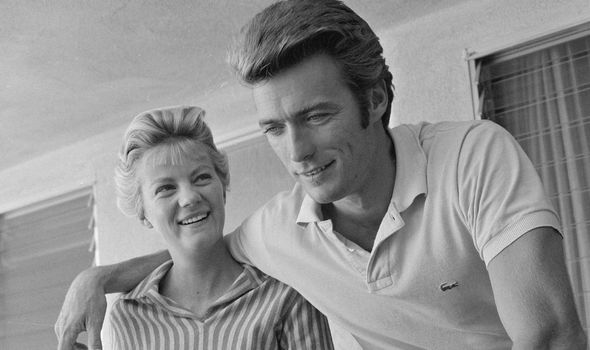 Clint Eastwood With Maggie Johnson