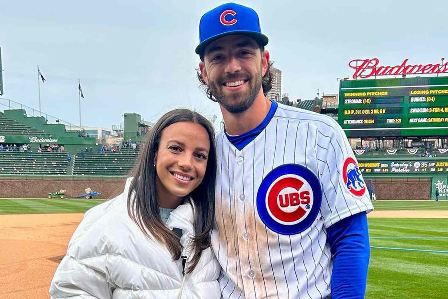 Dansby Swanson WIth Mallory Swanson