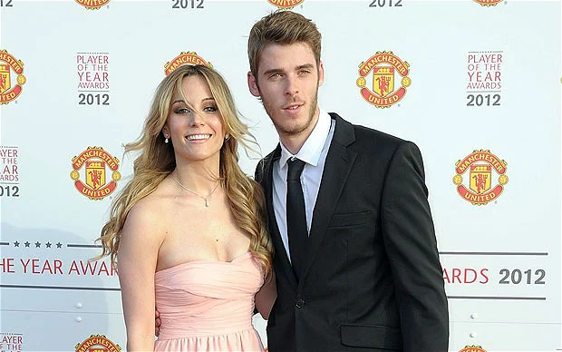 David de Gea WIth Edurne García Almagro