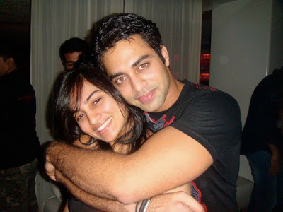 Navdeep With His Sister