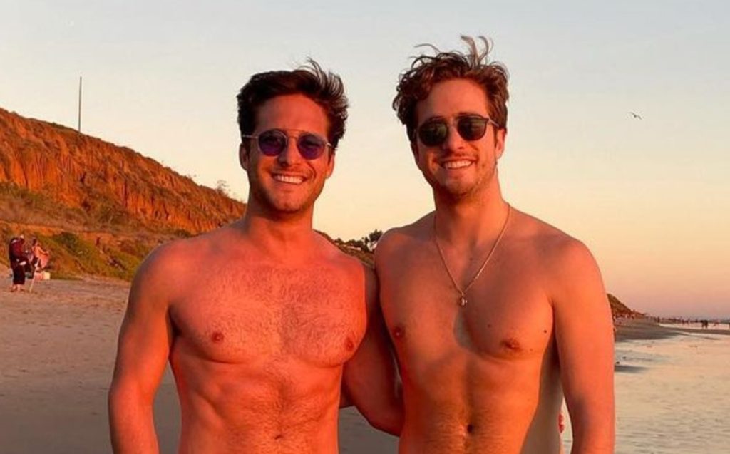 Diego Boneta With His Brother