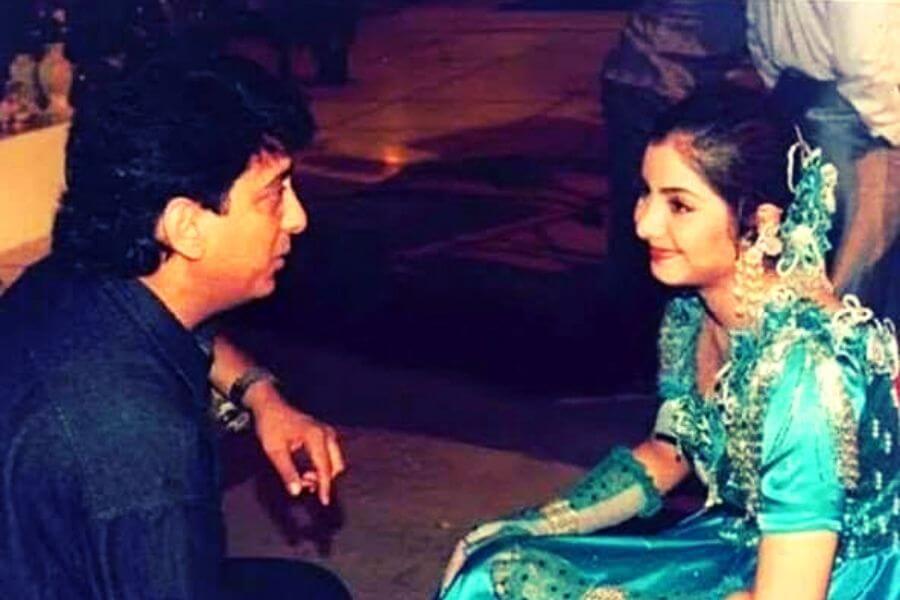 Divya Bharti With Sajid Nadiadwala