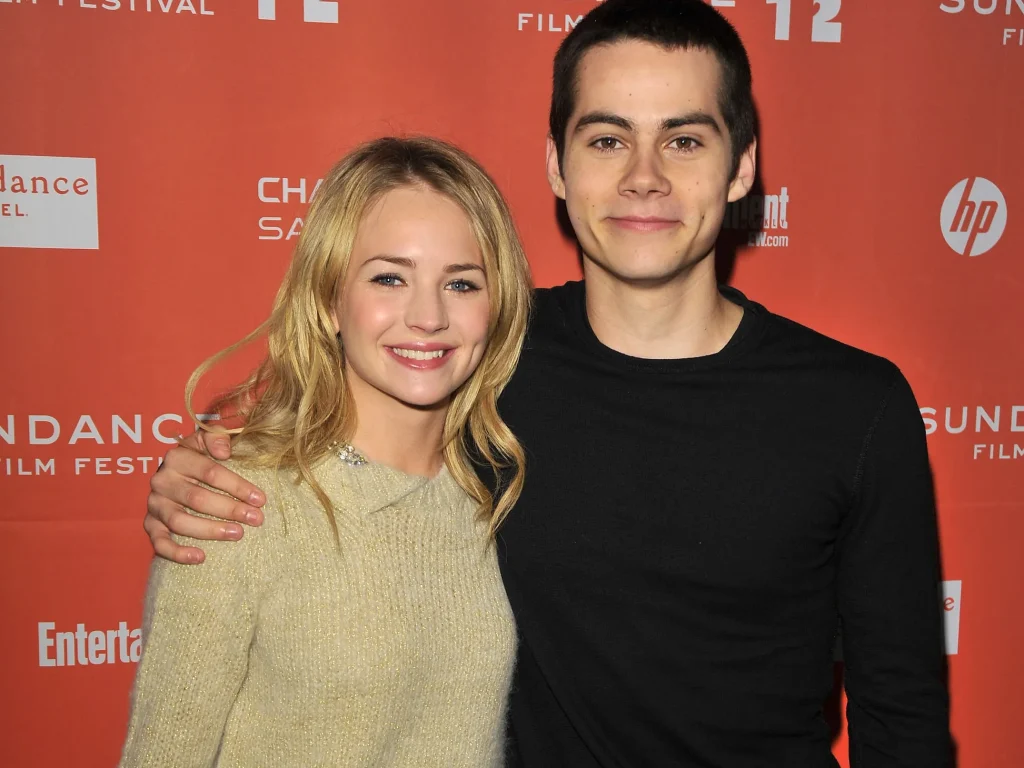 Dylan O'Brien With Britt Robertson