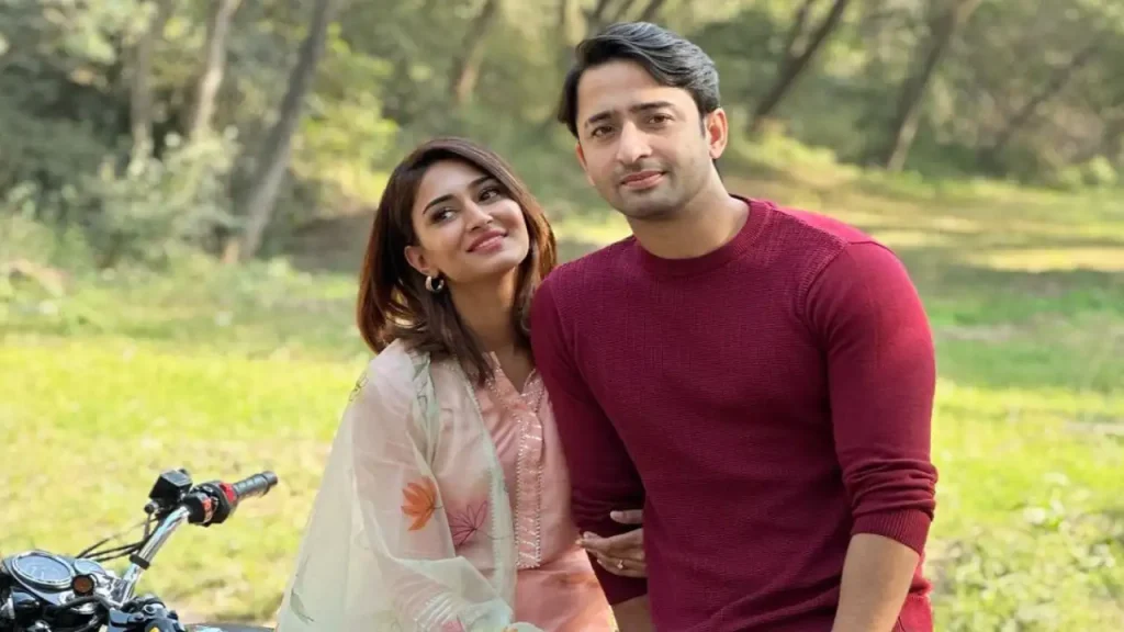 Erica Fernandes With Shaheer Sheikh