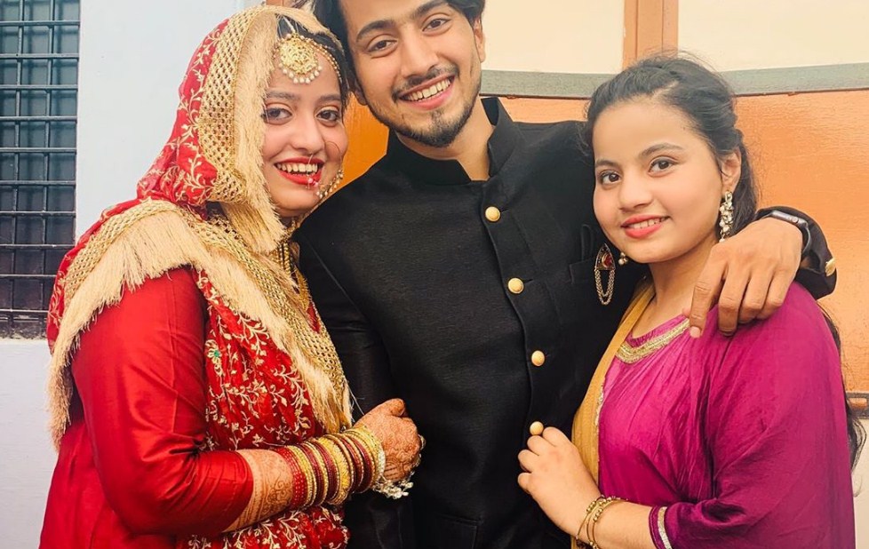 Faisal Shaikh With His Sister