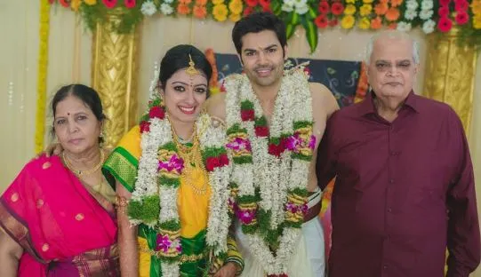 Ganesh Venkatraman With Father And Mother