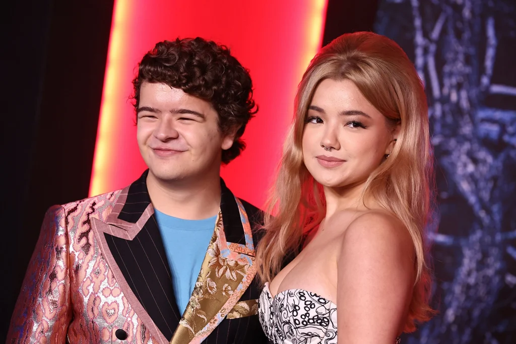 Gaten Matarazzo With Lizzy Yu