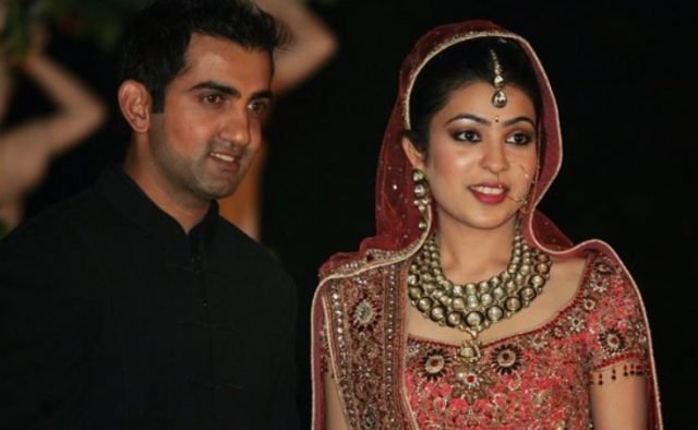 Gautam Gambhir With Natasha Jain