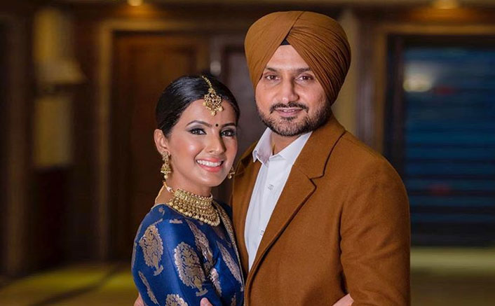 Harbhajan Singh With Geeta Basra