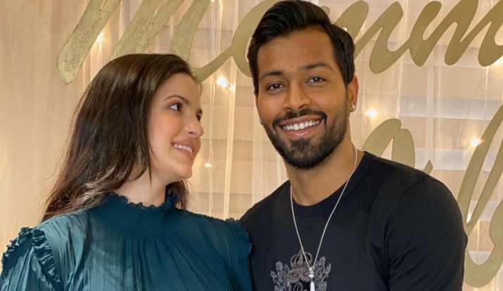 Hardik Pandya With Natasa Stankovic