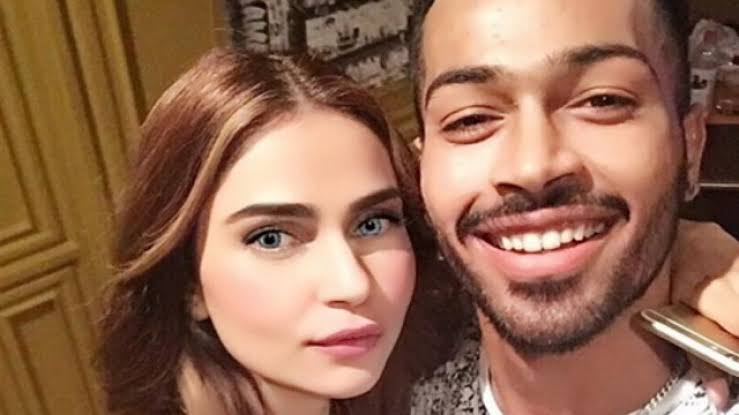 Hardik Pandya With Lisha Sharma