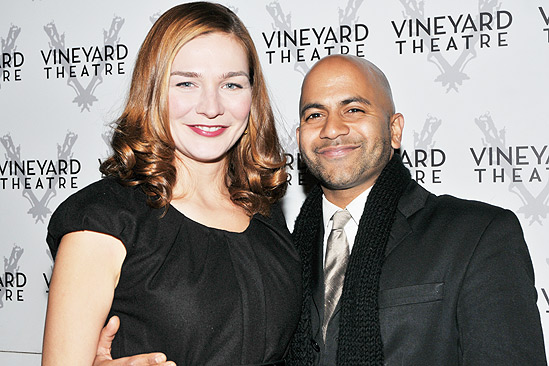 Heather Burns With Ajay Naidu