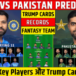 IND vs PAK Dream11 Prediction, Fantasy Cricket Tips, Playing 11, & Pitch Report For 2nd ODI