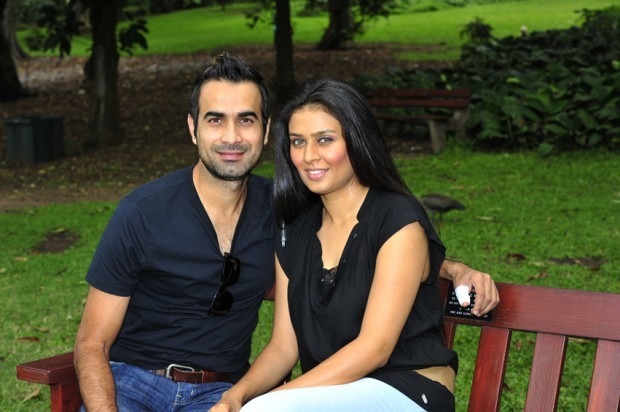 Imran Tahir With Sumayya Dildar