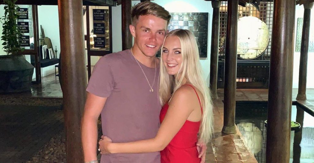 Sam Curran With Isabella Symonds