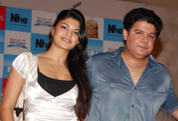 Jacqueline Fernandez With Sajid Khan (Director)