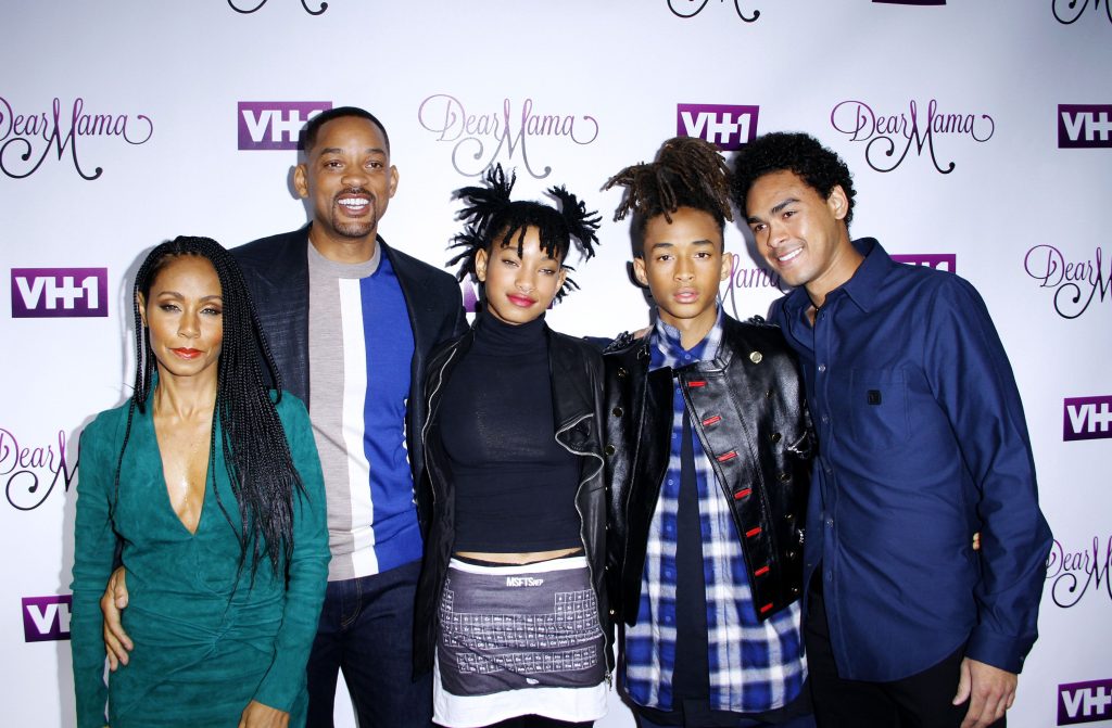 Jada Pinkett Smith With Her Children