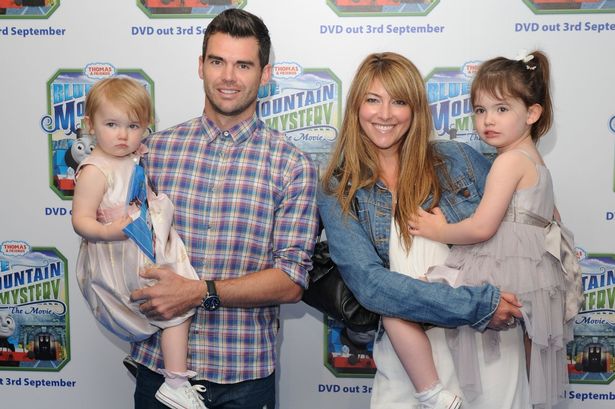 James Anderson With His Daughters