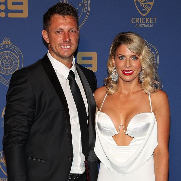 James Pattinson With Kayla Dickson 