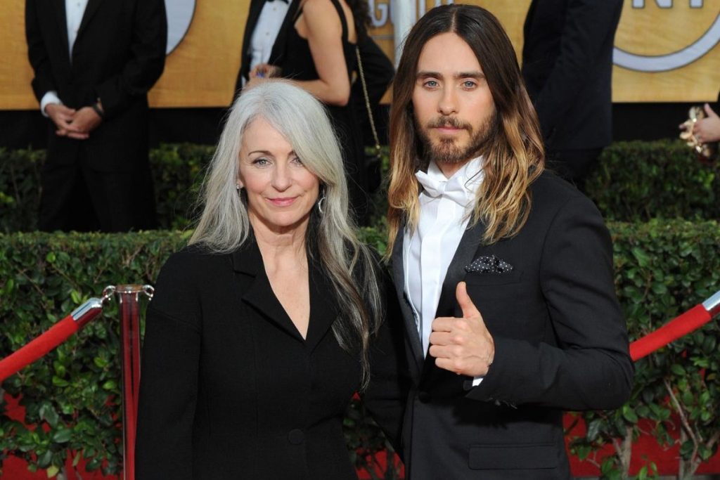 Jared Leto With His Mother